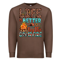 Chestnut life is better by the campfire Premium Sweatshirt - JahusDesignShop