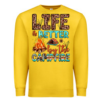 Lemon life is better by the campfire Premium Sweatshirt - JahusDesignShop
