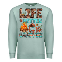 Seafoam life is better by the campfire Premium Sweatshirt - JahusDesignShop