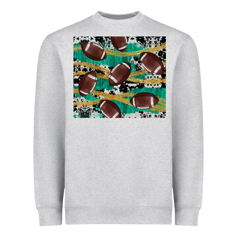 Western Football Heavyweight Sweatshirt by AdoDesignShop | Teevron