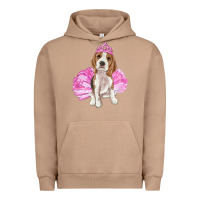 Pigment Burro Balerina beagle with tutu Urban Hoodie - RanaPortraitStore