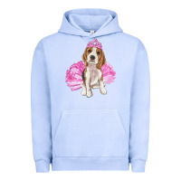 Pigment Grape Ice Balerina beagle with tutu Urban Hoodie - RanaPortraitStore