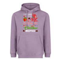 Lavender i just want to drink hot chocolate watch christmas movies premium Heavyweight Hoodie - baoMotion