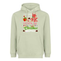 Matcha i just want to drink hot chocolate watch christmas movies premium Heavyweight Hoodie - baoMotion