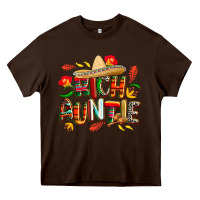 Chocolate Brown cinco de mayo rich auntie Heavy Core Tee - CowGirlArtShop