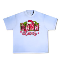 Grape Ice Pink Christmas Mama Claus Urban Heavy Tee - FaDigitalArtStudio