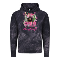 Cloud Black Pink Christmas Truck Gnome Vintage Hoodie - FaDigitalArtStudio