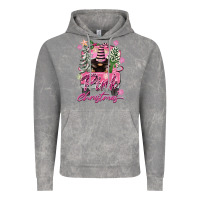 Cloud Rock Pink Christmas Truck Gnome Vintage Hoodie - FaDigitalArtStudio