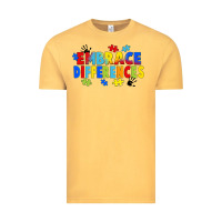 Vintage Mustard Embrace differences Vintage Tee - FaDigitalArtStudio