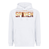 White i have spoken Heavyweight Hoodie - baoMotion