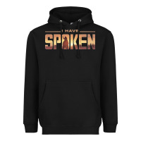 Black i have spoken Heavyweight Hoodie - baoMotion