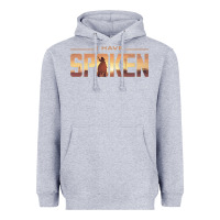 Heather Grey i have spoken Heavyweight Hoodie - baoMotion