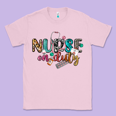 Nurse On Duty Classic Tee Designed By Cowgirlartshop