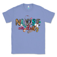 Colony Blue nurse on duty Classic Tee - CowGirlArtShop