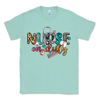 Seafoam nurse on duty Classic Tee - CowGirlArtShop