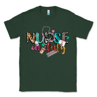 Sports Green nurse on duty Classic Tee - CowGirlArtShop