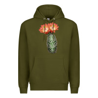 Army Green King Cup Cactus Premium Hoodie - LillyAllenDesigns