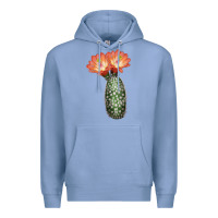 Colony Blue King Cup Cactus Premium Hoodie - LillyAllenDesigns