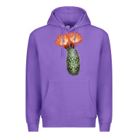 Purple King Cup Cactus Premium Hoodie - LillyAllenDesigns