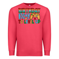 Cardinal birthday boy to level up Premium Sweatshirt - JahusDesignShop