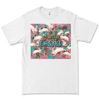 White Easter Bunny  tumbler Easter Day Premium Tee - HowdyJamesFarm