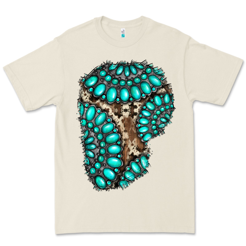 Gemstone Cowhide Patches Premium Tee by RanaPortraitStore | Teevron