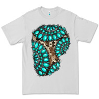 Dove Grey gemstone cowhide patches Premium Tee - RanaPortraitStore