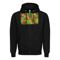 Black mardi gras crawfish and glitter background Zipper Hoodie - AdoDesignShop