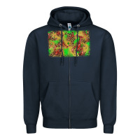 Navy mardi gras crawfish and glitter background Zipper Hoodie - AdoDesignShop