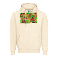 Sandshell mardi gras crawfish and glitter background Zipper Hoodie - AdoDesignShop