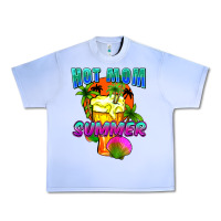 Grape Ice Hot mom summer Mother's Day Urban Heavy Tee - FaDigitalArtStudio