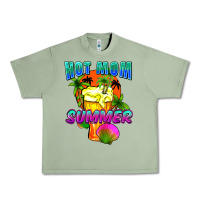 Oil Green Hot mom summer Mother's Day Urban Heavy Tee - FaDigitalArtStudio