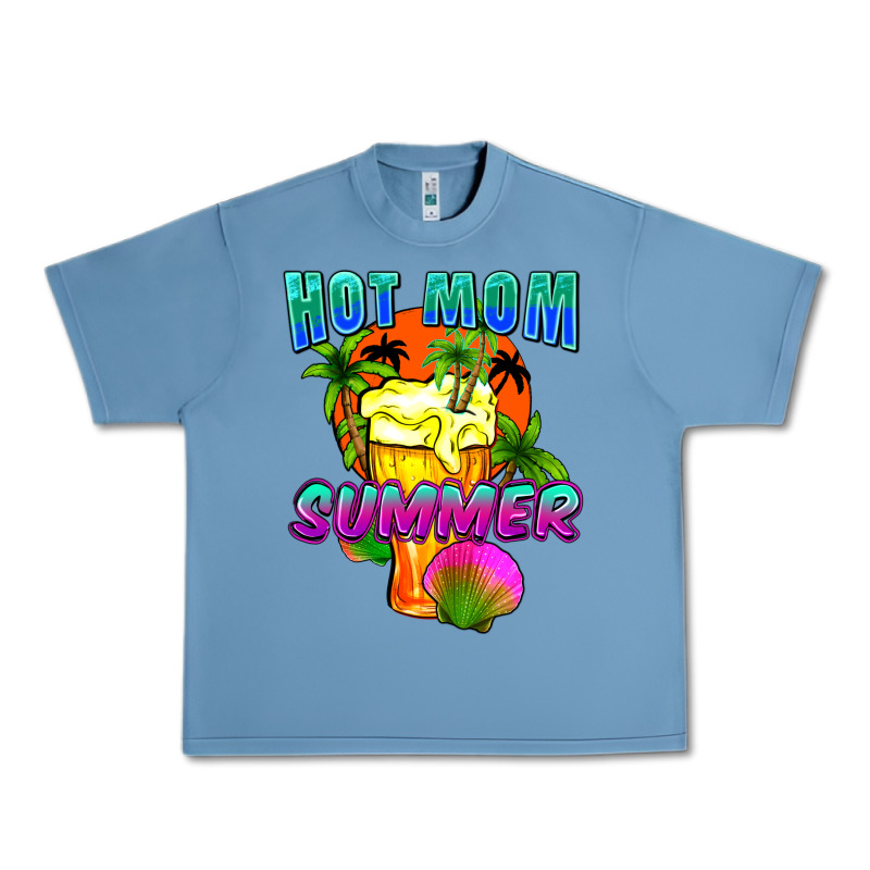 Hot Mom Summer Mother's Day Urban Heavy Tee by FaDigitalArtStudio | Teevron