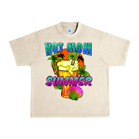 Sandshell Hot mom summer Mother's Day Urban Heavy Tee - FaDigitalArtStudio