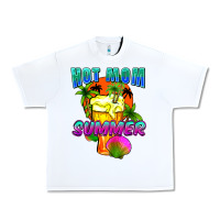 White Hot mom summer Mother's Day Urban Heavy Tee - FaDigitalArtStudio