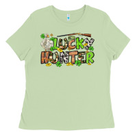 Matcha Lucky hunter St. Patrick's Day Ladies Tee - OliviaCreatesArt