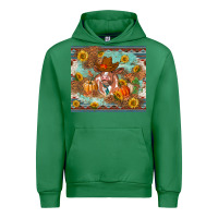 Emerald Fall heifer cow Urban Hoodie - RanaPortraitStore