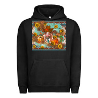 Pigment Black Fall heifer cow Urban Hoodie - RanaPortraitStore