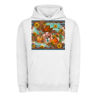 Pigment Lunar Rock Fall heifer cow Urban Hoodie - RanaPortraitStore