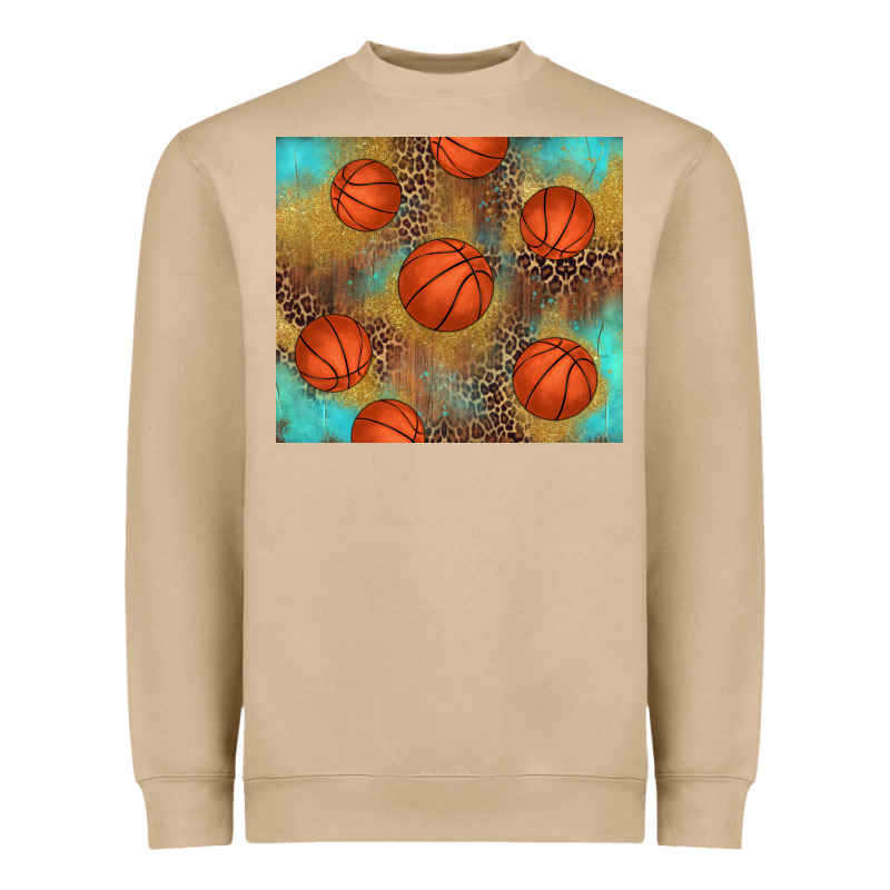 Western Basketball Heavyweight Sweatshirt by AdoDesignShop | Teevron