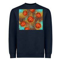 Navy western basketball Heavyweight Sweatshirt - AdoDesignShop