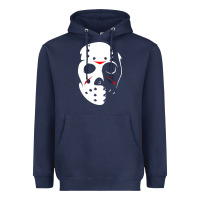 Navy jason hockey mask halloween Heavyweight Hoodie - baoMotion