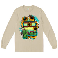 Mushroom Alabama Map Sunflower Cactus Serape Long Sleeve Tee - RanaPortraitStore