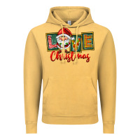 Vintage Mustard Love Christmas Gnome Santa Vintage Hoodie - FaDigitalArtStudio