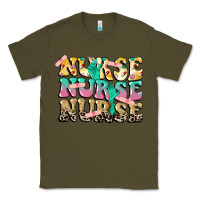 Army Green Nurse Nurse Nurse Classic Tee - CowGirlArtShop
