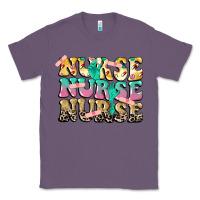 Lavender Nurse Nurse Nurse Classic Tee - CowGirlArtShop