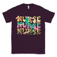 Plum Nurse Nurse Nurse Classic Tee - CowGirlArtShop