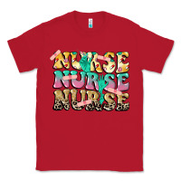 Red Nurse Nurse Nurse Classic Tee - CowGirlArtShop