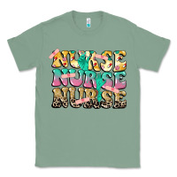 Sage Nurse Nurse Nurse Classic Tee - CowGirlArtShop