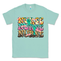 Seafoam Nurse Nurse Nurse Classic Tee - CowGirlArtShop